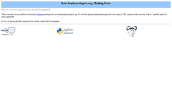Desktop Screenshot of lista.deudaecologica.org